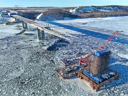 Общая готовность Климовского моста и трассы "Обход Тольятти" составляет более 75%