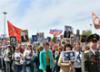 В строю "Бессмертного полка" в Самарской области прошагали более 170 тысяч человек 