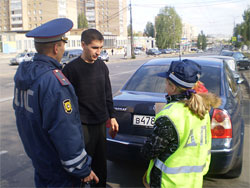 Юные помощники ГАИ обратились к водителям Тольятти